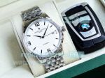 Swiss Replica Vacheron Constaintin Patrimony Watch 40mm SS White Dial